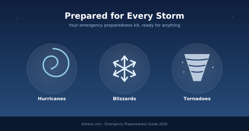 emergency preparedness kit essentials during hurricane season